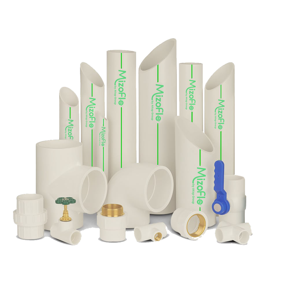 MizoFlo UPVC pipes and fittings